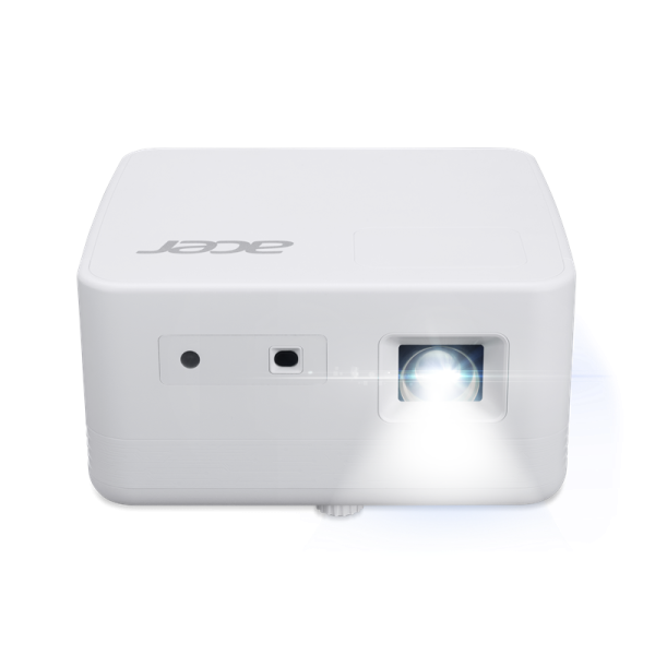プロジェクター 本体 コンパクト ホワイト Acer PD1810ic 4K UHD Projector | DLP, 1000lm, HDMI & WiFi, Home